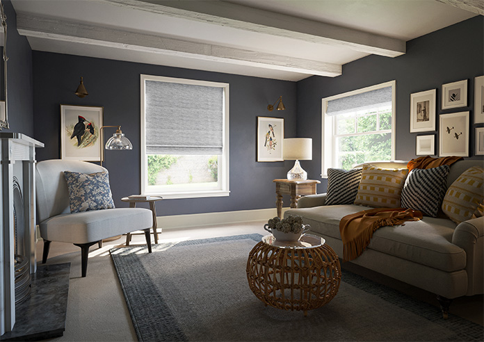 Mirdif, Shrike Grey - Roman Blind - Image 6